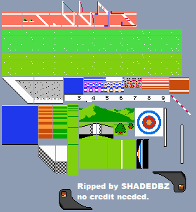 Track & Field - Tileset