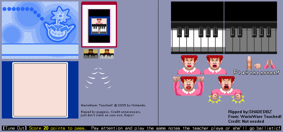 WarioWare: Touched! - Tune Out
