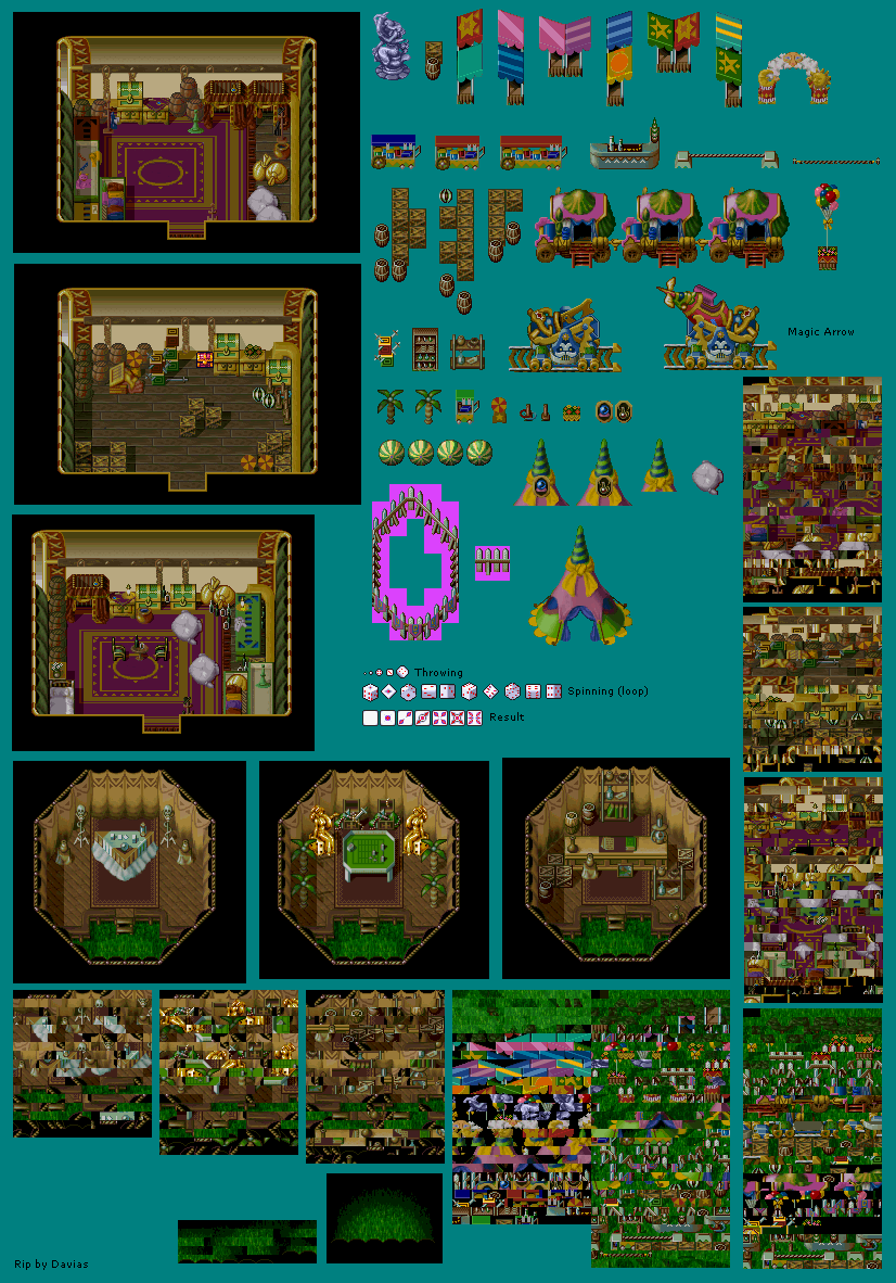 Lunar 2: Eternal Blue Complete - Madoria Carnival Interior & Objects