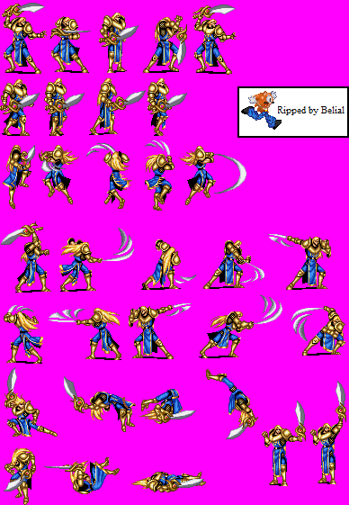 SNES - Knights of the Round - Lancelot Lvl. 10 - The SNES - Knights of the Round - Lancelot Lvl. 10 - The