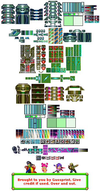 Metroid Zero Mission - Environmental Objects