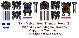 Thunder Force III - Twin Vulcan