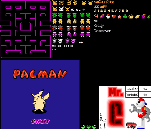 Pokémon 4-in-1 (Bootleg) - Pacman