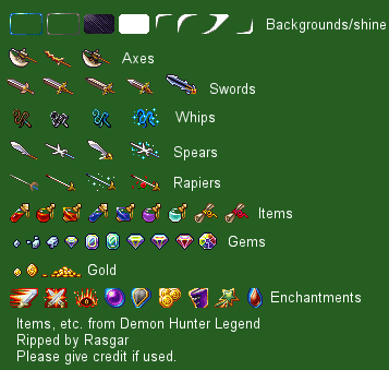 Item Icons