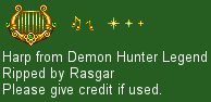 Demon Hunter Legend - Harp