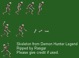 Demon Hunter Legend - Skeleton
