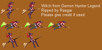 Demon Hunter Legend - Witch