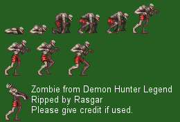 Demon Hunter Legend - Zombie