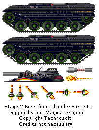 Thunder Force II - Big Elephant