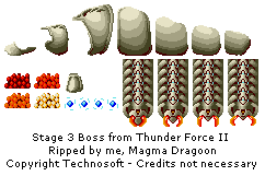 Thunder Force II - Gaiya Beast