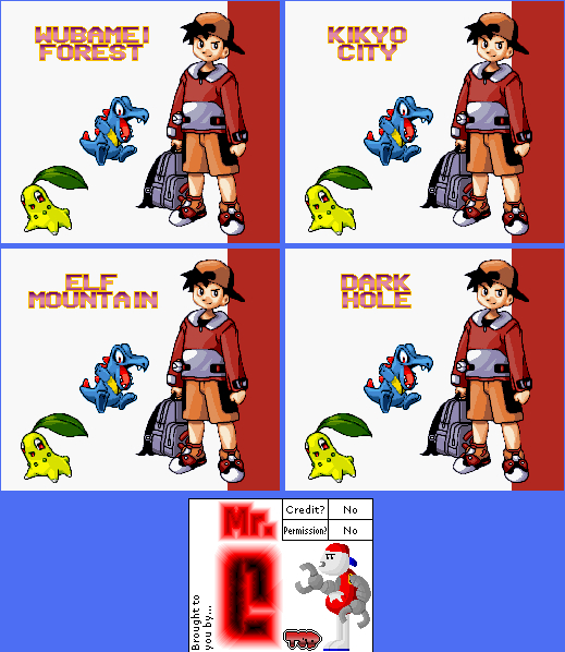 Pokémon Gold & Silver (Bootleg) - Level Titles