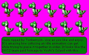 Donkey Kong Country 2: Diddy's Kong Quest - Yoshi