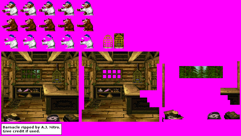Donkey Kong Country 3: Dixie Kong's Double Trouble - Barnacle