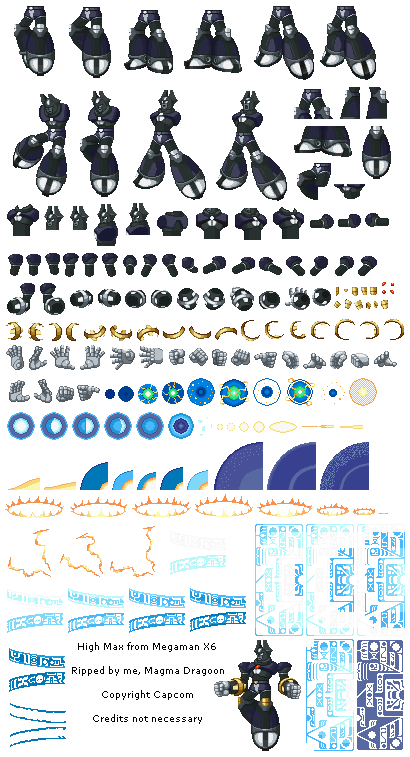 megaman x 5 sprite sheet megaman x 5 sprite sheet