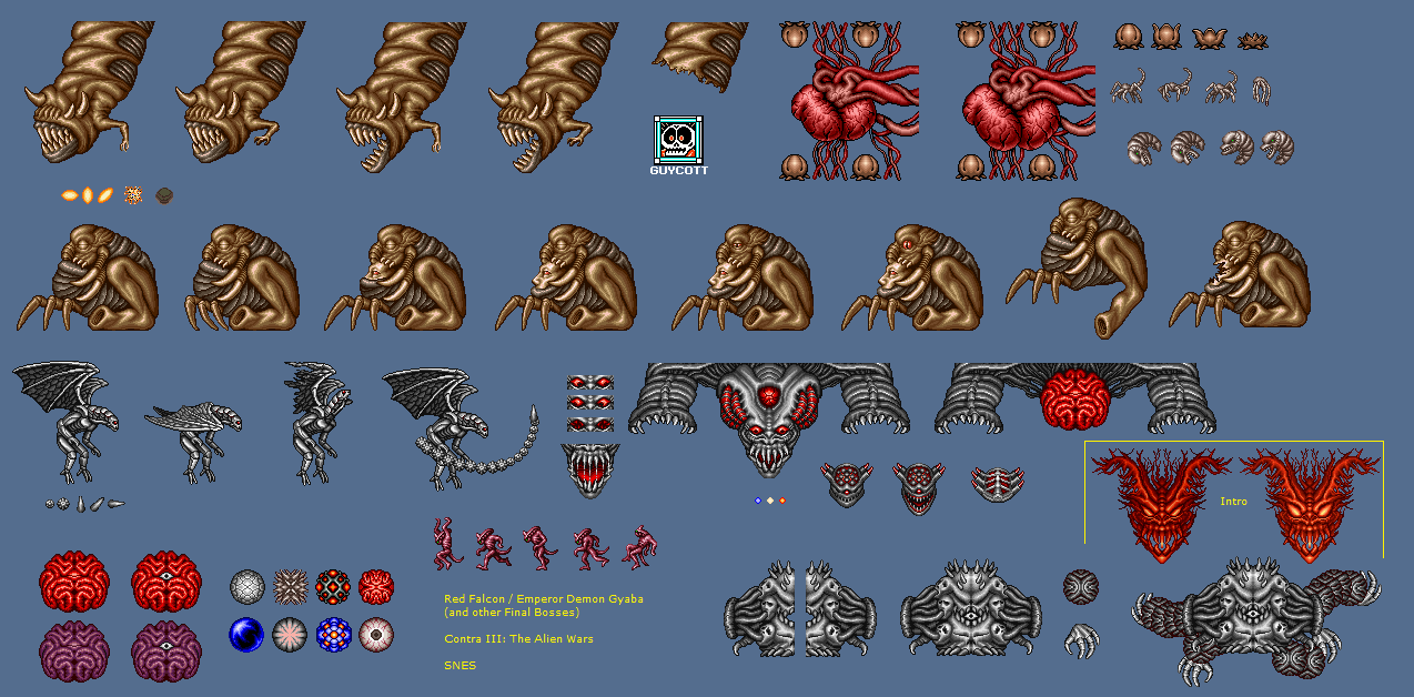 Stage 6 Bosses & Minibosses