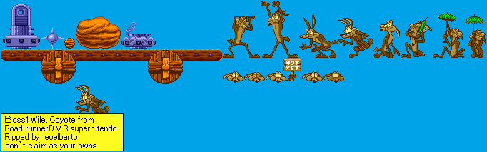 Wile E. Coyote (Act 1 Boss)