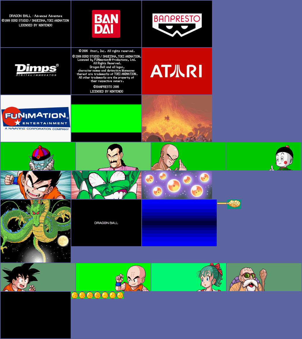 dragon ball advanced adventure sprites
