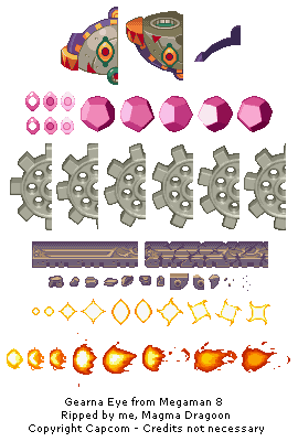 Mega Man 8 - Gearna Eye