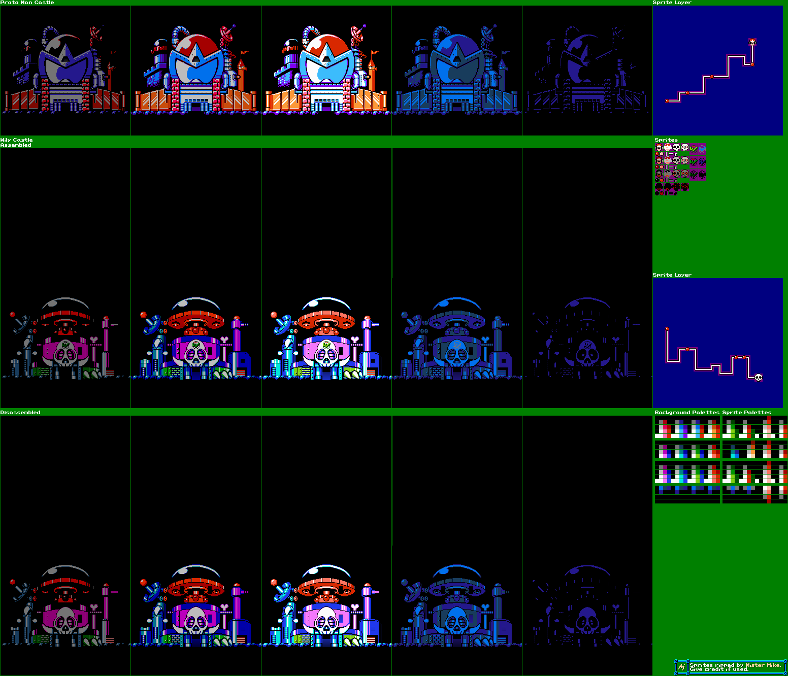 Mega Man 5 - Proto Man's Castle / Wily Castle