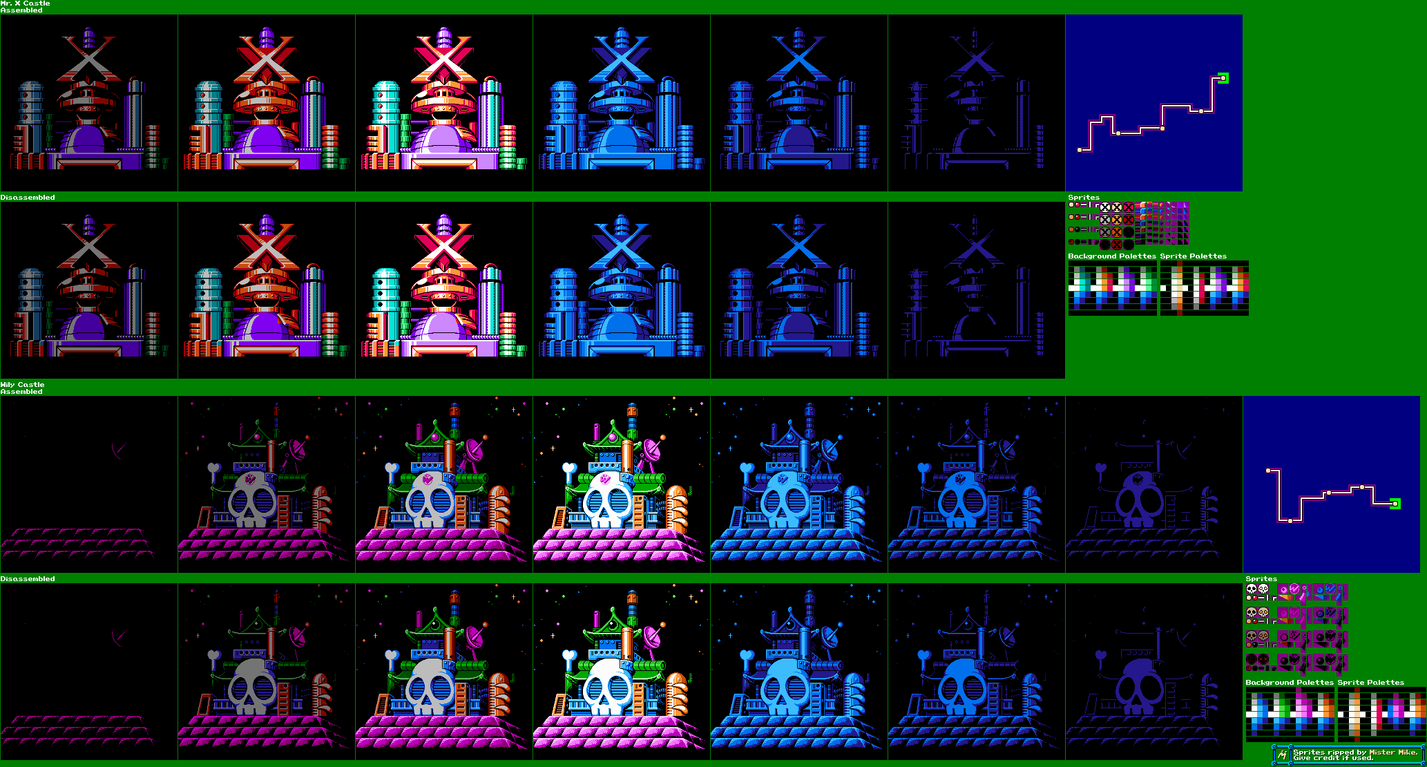 Mr. X's Castle / Wily Castle