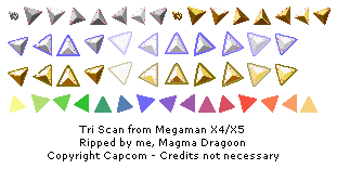 Mega Man X4 - Tri Scan
