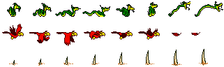 Aladdin (GBC) - Stage 2 Enemies