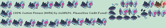 Pokémon Customs - #456 Finneon