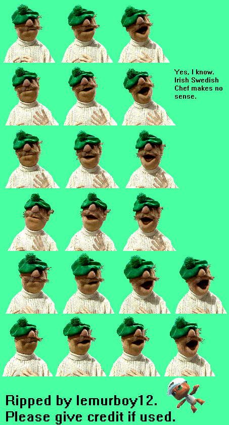 The Muppet CD-ROM: Muppets Inside - Irish Swedish Chef