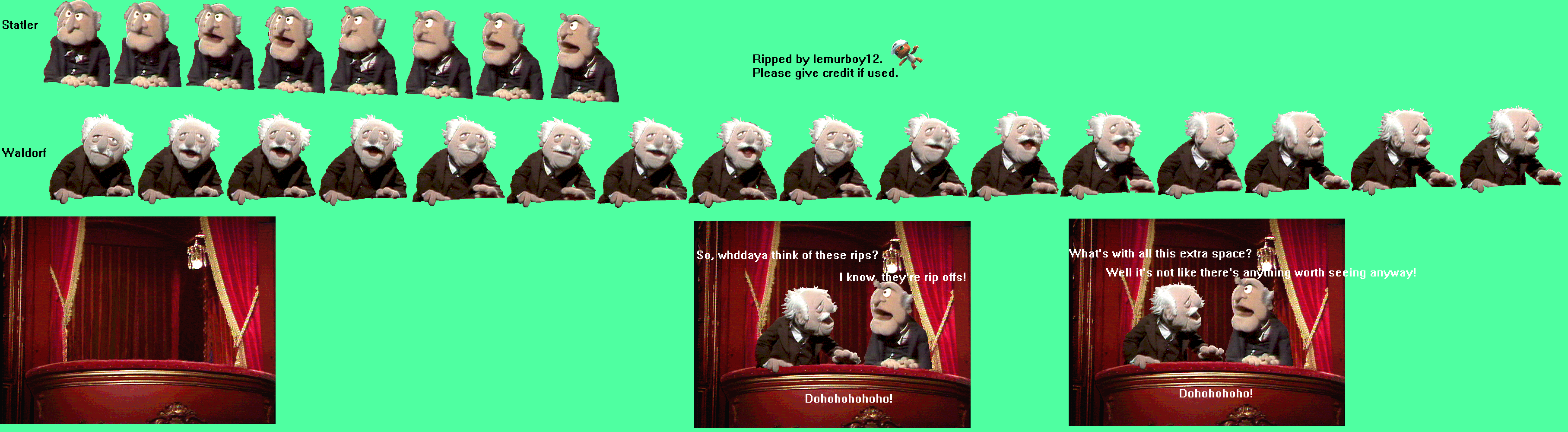 The Muppet CD-ROM: Muppets Inside - Statler & Waldorf