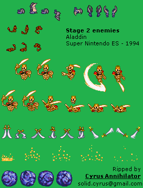 Cave of Wonders Enemies