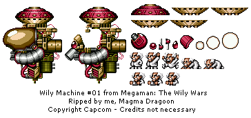 Mega Man: The Wily Wars: Mega Man - Wily Machine #01