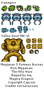 Mega Man: The Wily Wars: Mega Man 3 - Fortress Bosses
