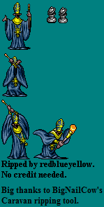 Shining Force 2 - Evil Bishop (Chess)