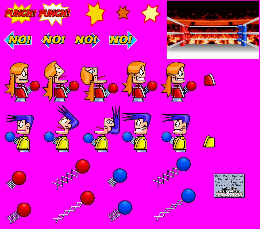 Bishi Bashi Special (JPN) - Punch or Dodge!