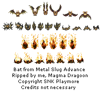 Metal Slug Advance - Bat