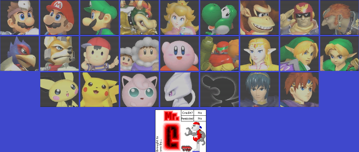 Super Smash Bros. Melee - All-Star Character Previews