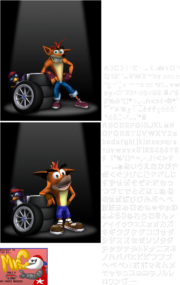 Crash Tag Team Racing - Loading Screen