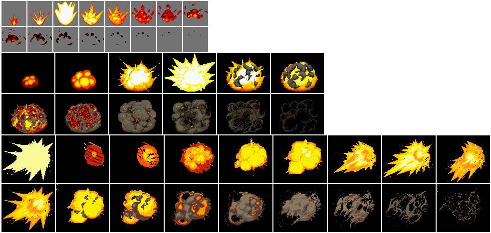 SegaSonic the Hedgehog - Explosions