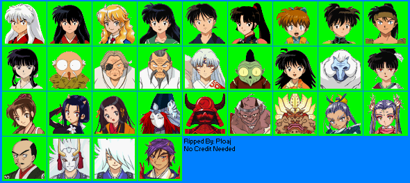 Inuyasha: Secret of the Divine Jewel - Mugshots