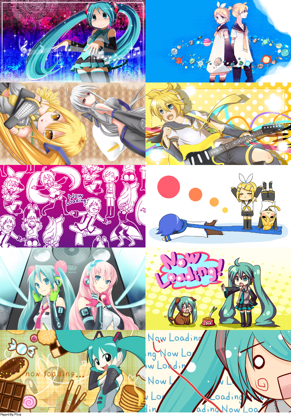 Hatsune Miku: Project DIVA 2 - Loading Images (Part 1)