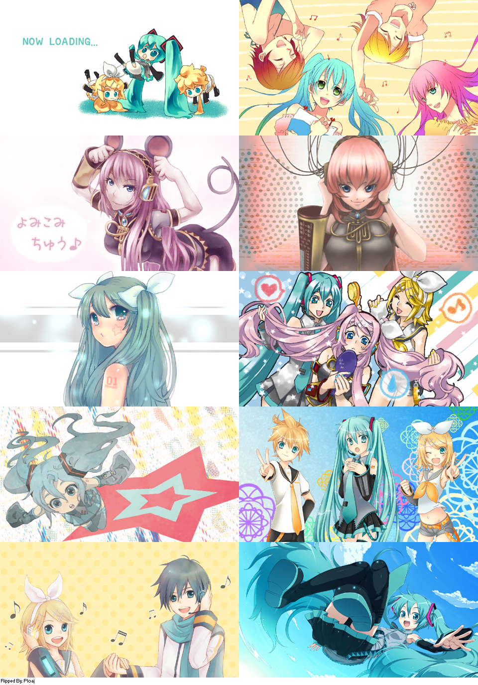 Hatsune Miku: Project DIVA 2 - Loading Images (Part 5)