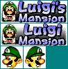 Luigi's Mansion - Save Icon & Banner