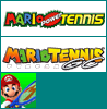 Mario Power Tennis - Memory Card Data