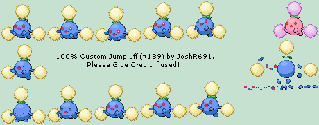 Pokémon Generation 2 Customs - #189 Jumpluff