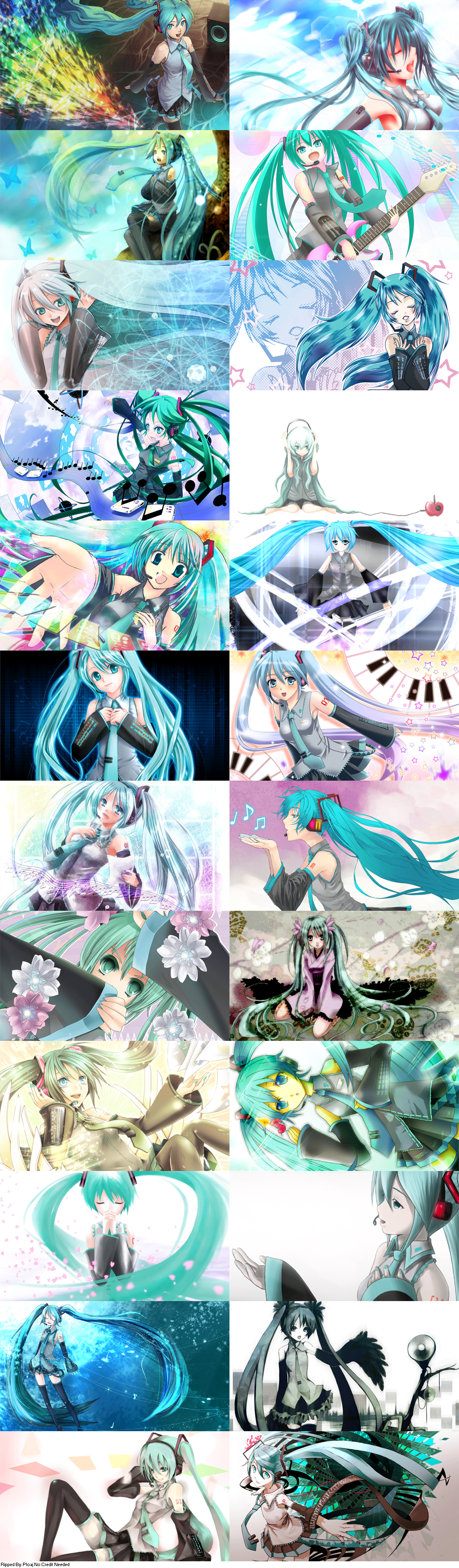 Hatsune Miku: Project DIVA - Edit Mode Images (Part 3)