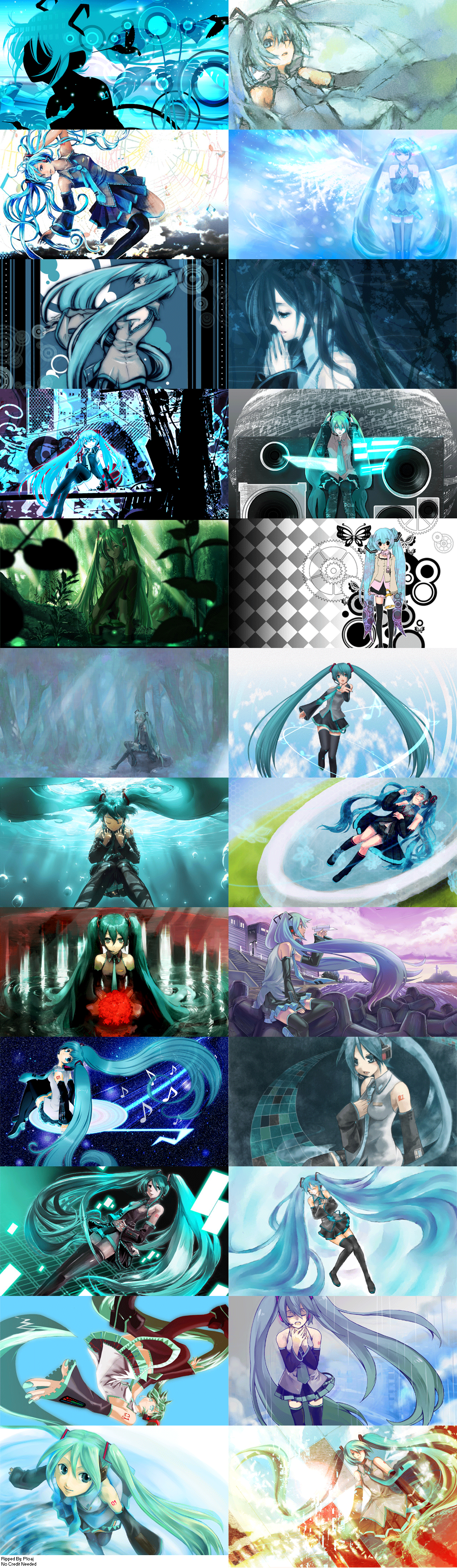 Hatsune Miku: Project DIVA - Edit Mode Images (Part 5)