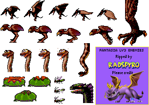 Fantasia - Level 3 Enemies