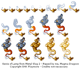 Metal Slug 2 / Metal Slug X - Genie of the Lamp