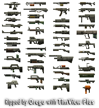 Front Mission 2 (JPN) - Weapons