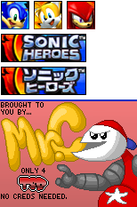 Sonic Heroes - Memory Card Data